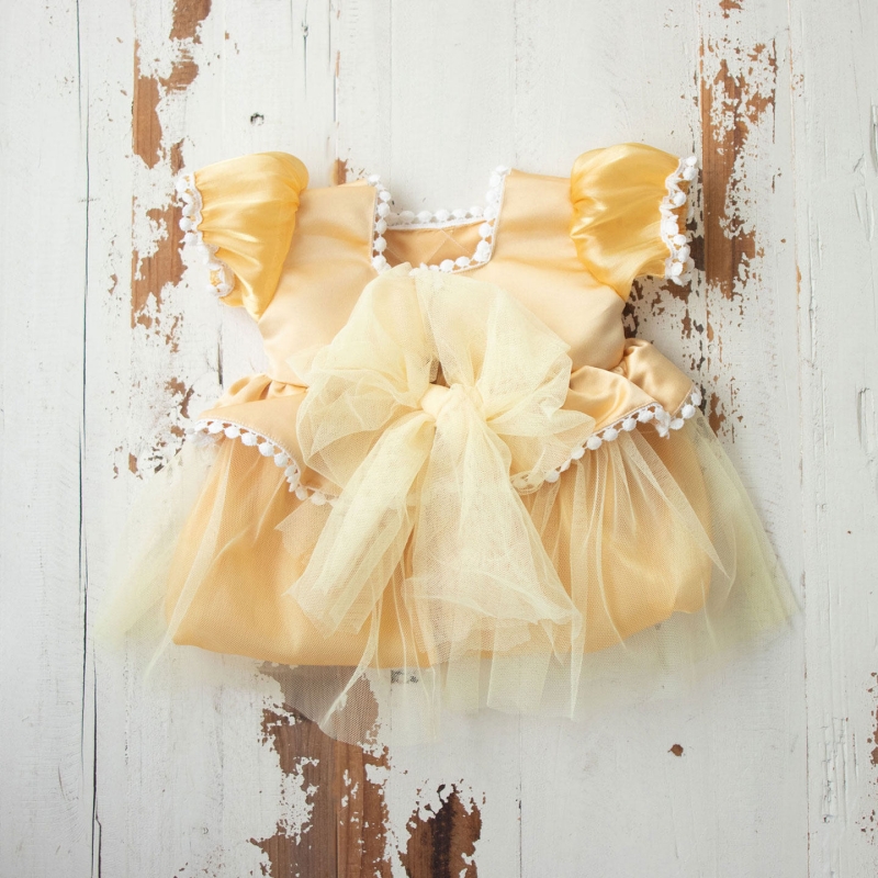 Snow White Princess Dress Set - Baby Girl Newborn Photography Outfit - Image 4
